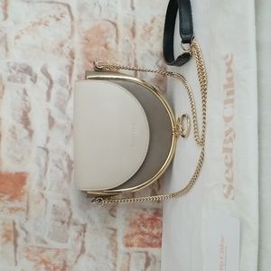 New See by Chloe Mara Leather Crossbody Bag